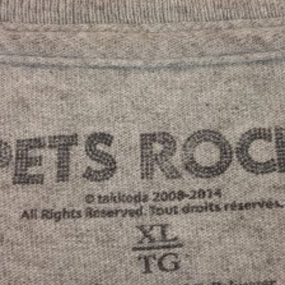 Vintage TAKKODA PETS ROCK Tee Shirt Extra Large US XL Blues Brothers Cat Dog - Picture 4 of 12
